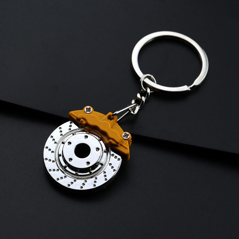 Wholesale Zinc Alloy Car Modified Brake Disc Key Chain